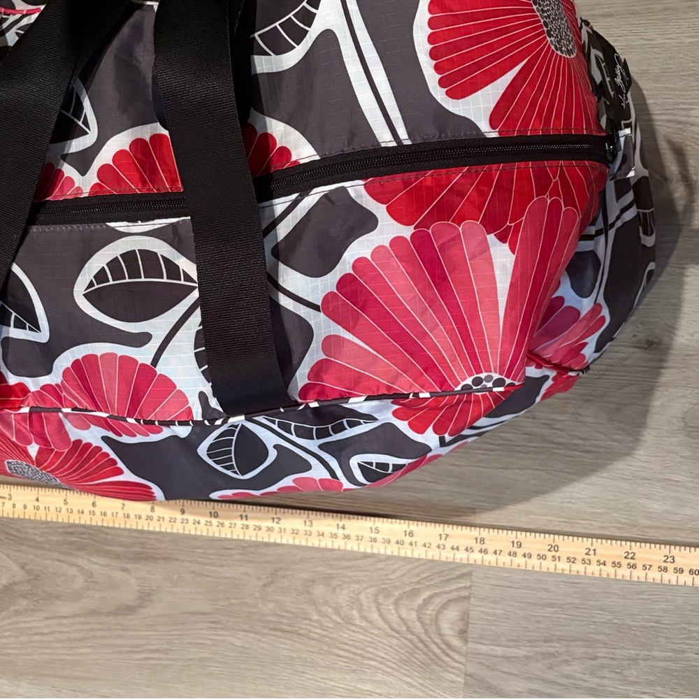 VERA BRADLEY Collapsible Duffle Cheery Blossoms - Picture 8 of 15